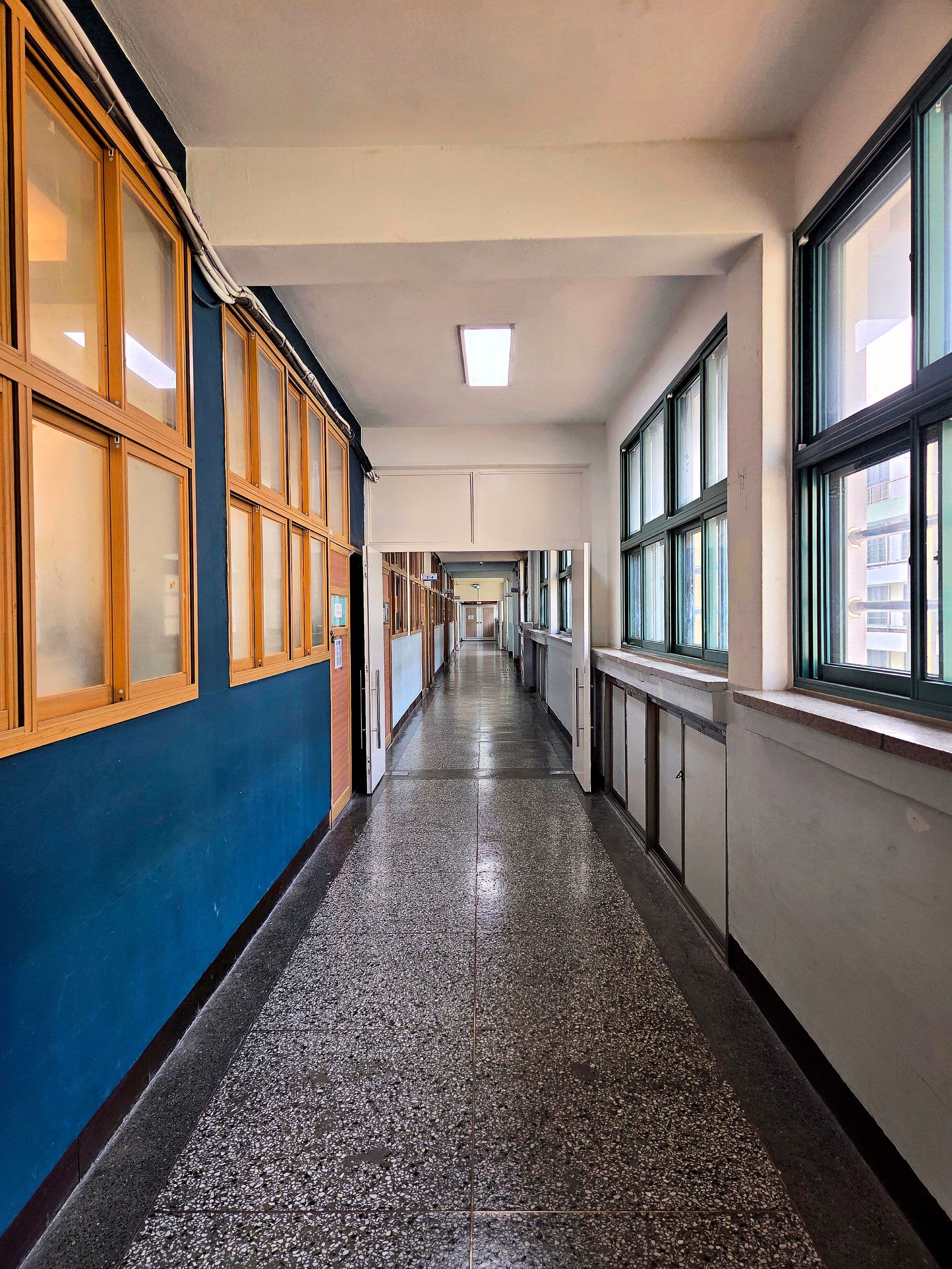 Education digital signage in use